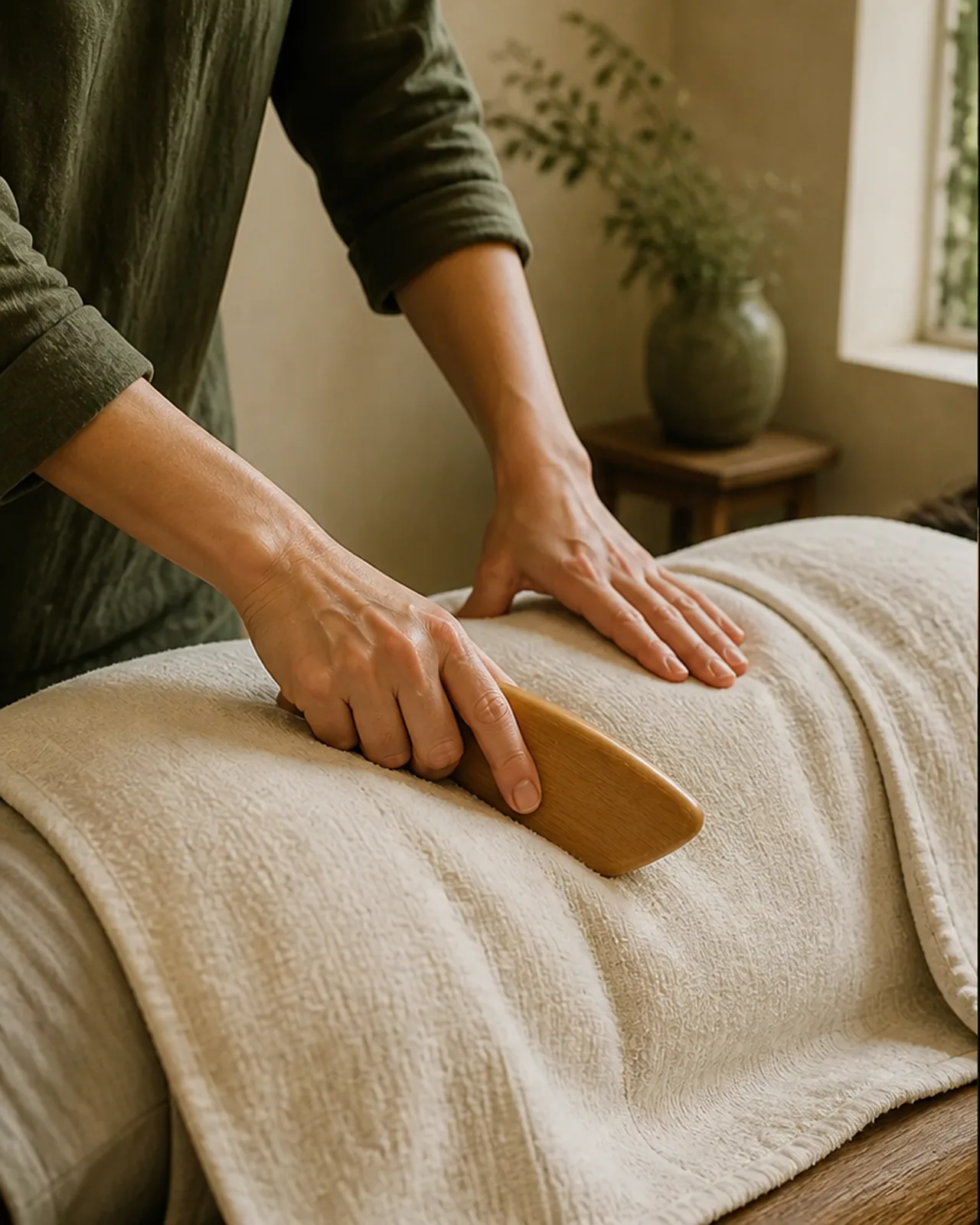 Faszienmassage bei wiederkehrenden Muskelverhärtungen