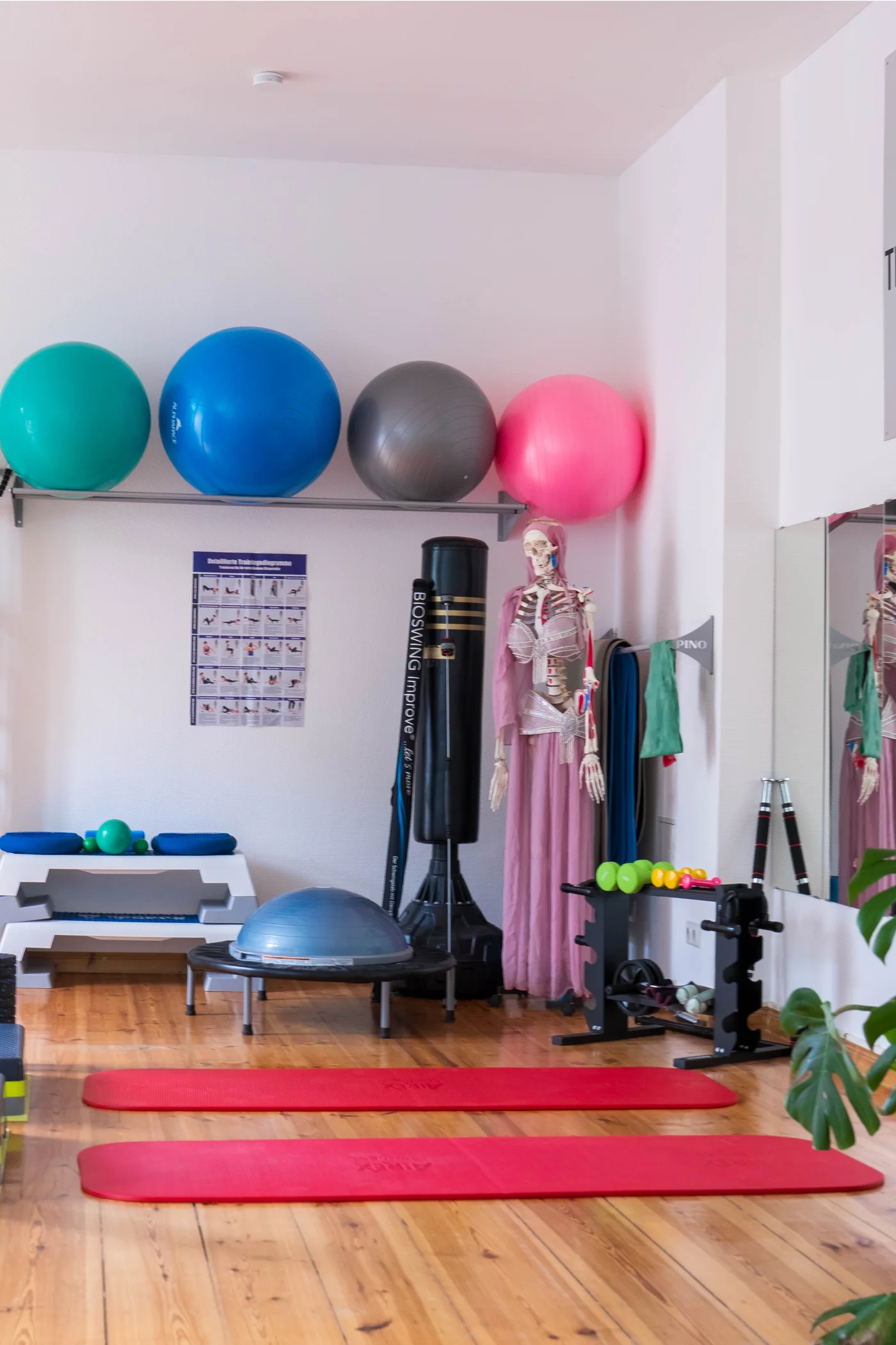 Trainingsraum der Tanit-Praxis